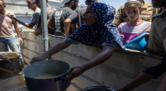  Gazze’de açlıktan son 24 saatte 9 ölüm
